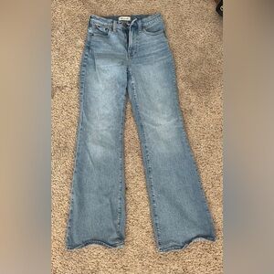 Madewell flared jeans